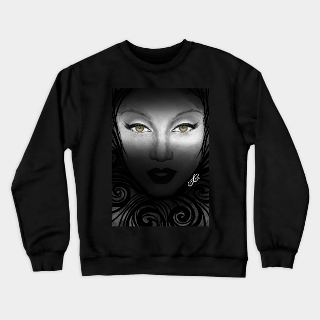 Hazel Eyes Crewneck Sweatshirt by Toni Tees